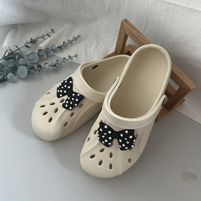 Women's EVA Mules Lightweight Breathable Slip-On Clogs All-Season Solid Color