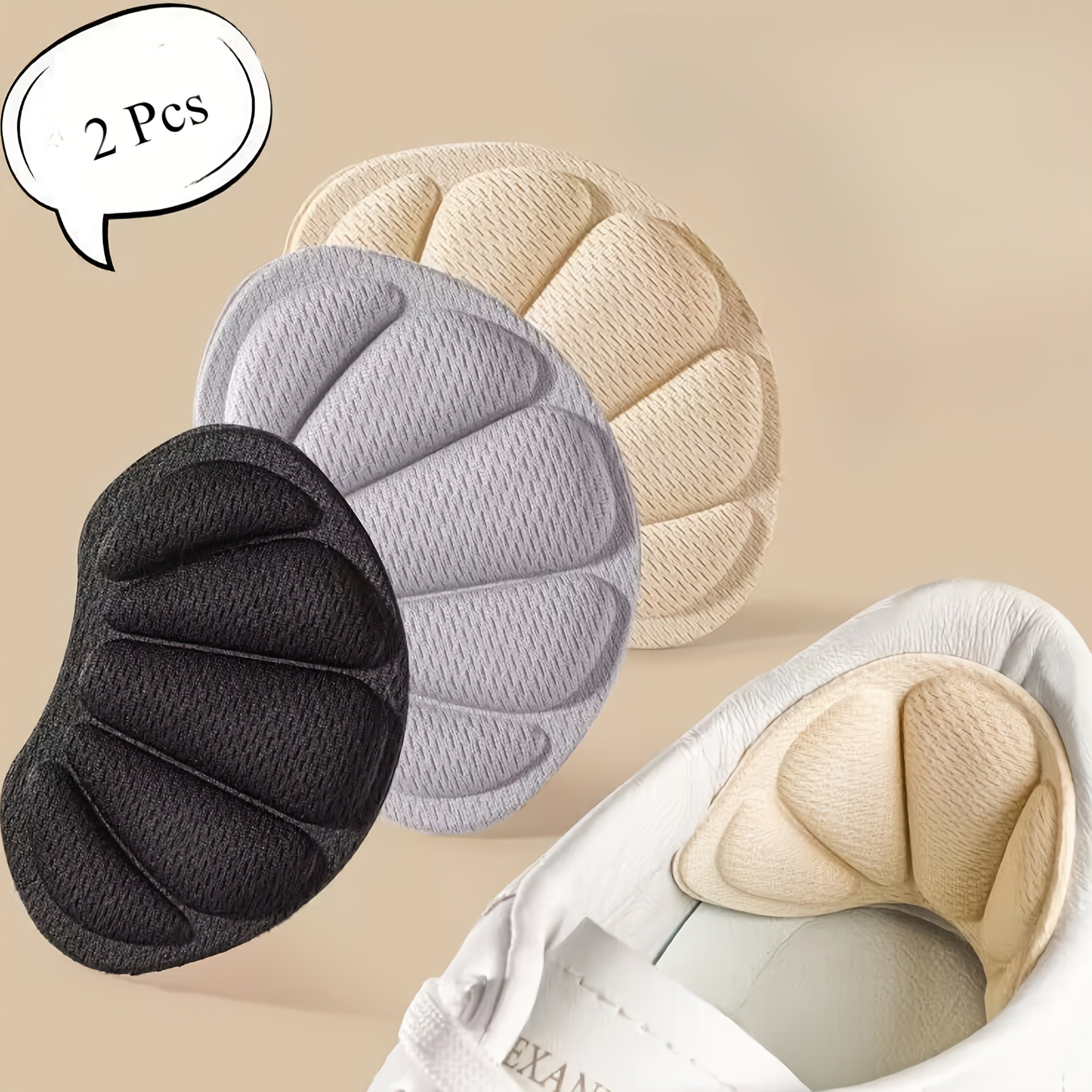 Men's and Women's Sneakers Anti-Abrasion Heel Pads Anti-Heel Adjustable Inserts