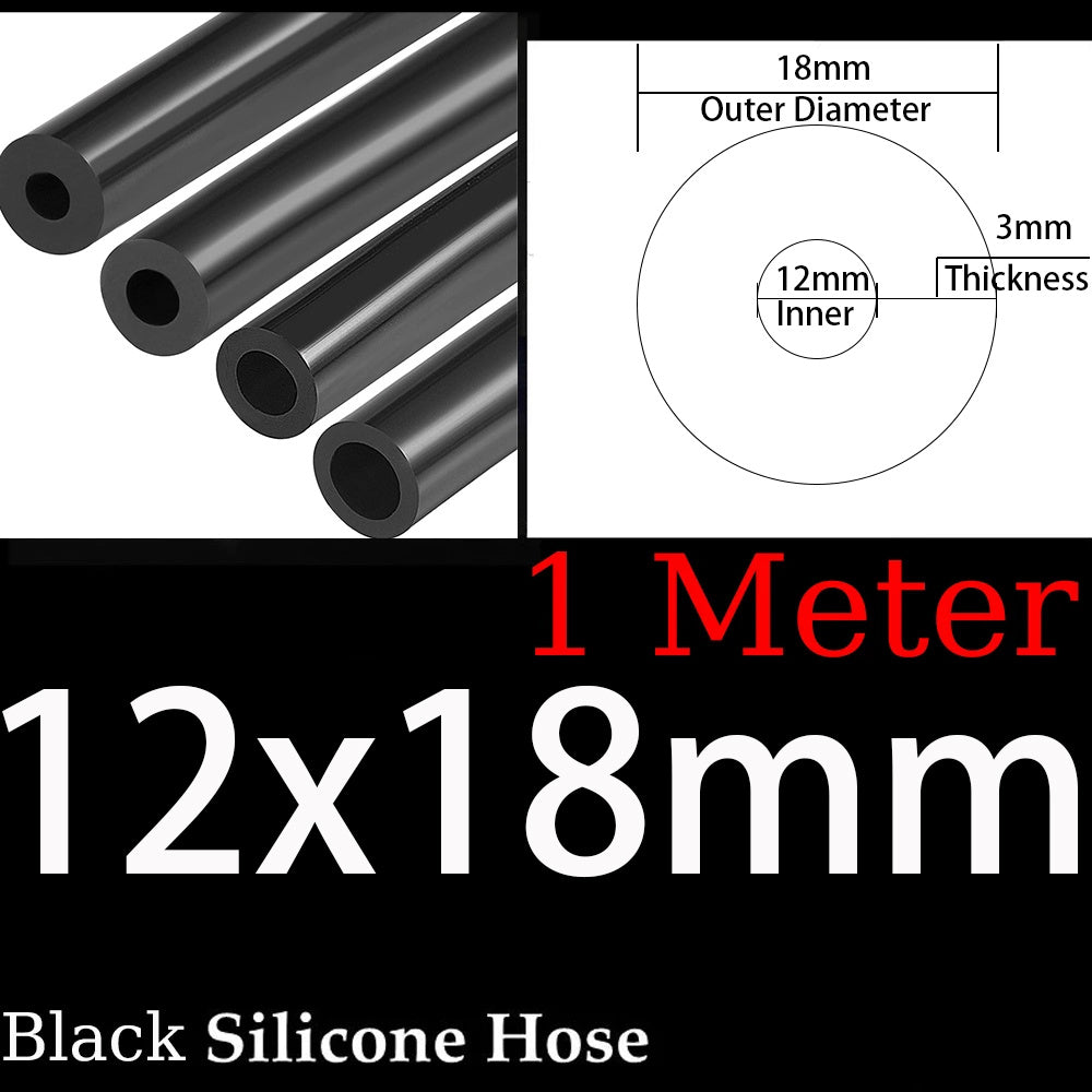 Universal Silicone Vacuum Hose 3/5/4/6/8/10/12/14mm Blue 1m