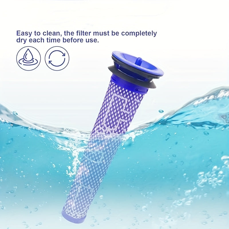 Dyson V6 V7 V8 DC59 DC58 uchun 3 ta oldindan motorli changyutgich filtri almashtirishlari