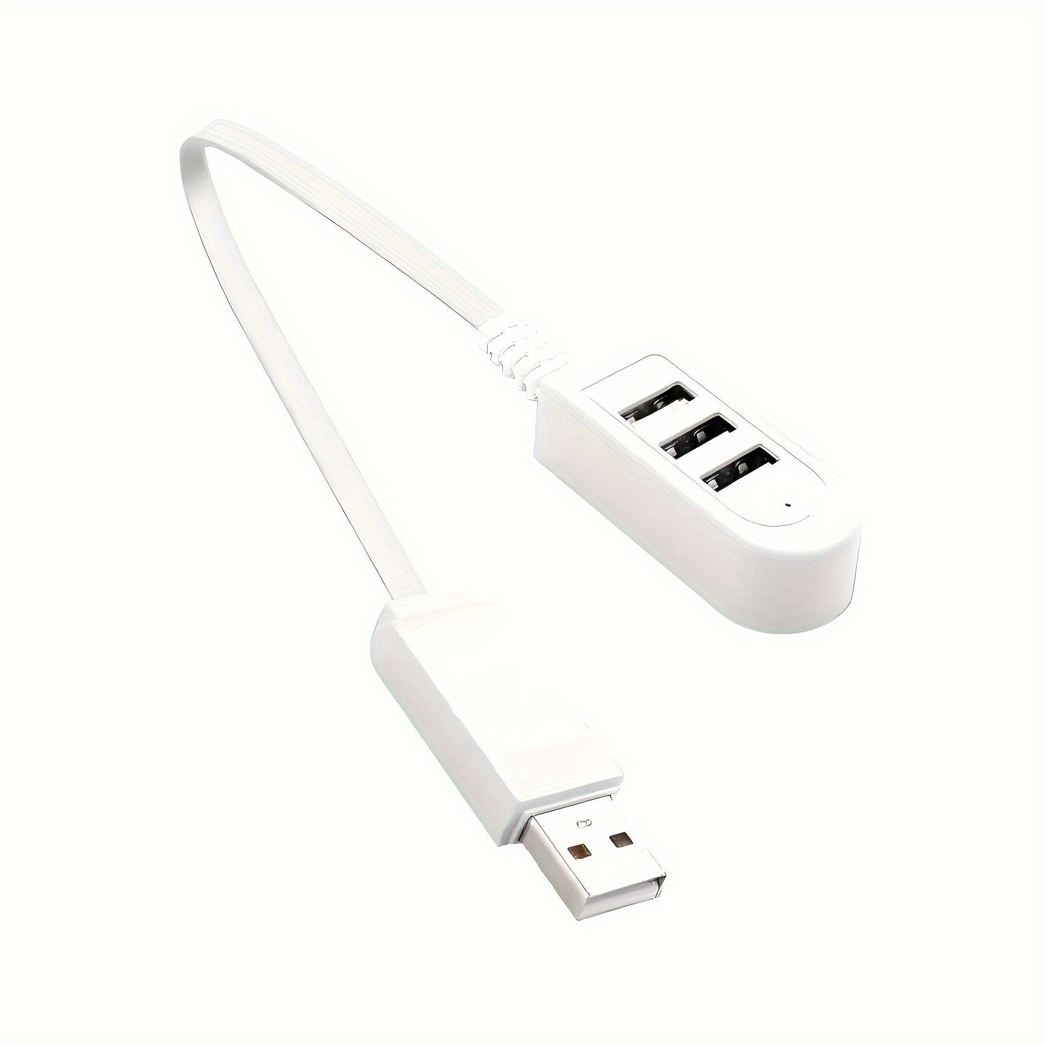 3-in-1 USB Multi-Port Adapter Cable with Data Transfer Night Light Card Reader Fan
