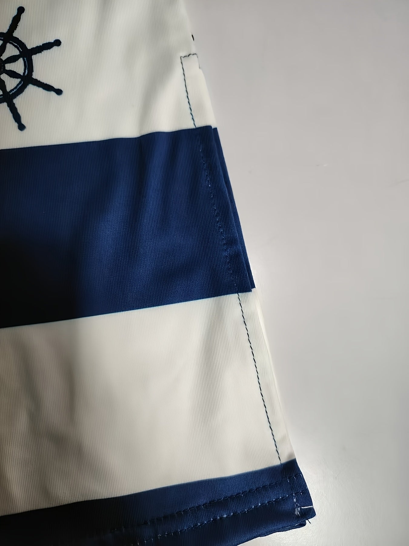 Plus Size Women's Striped Short Sleeve T-Shirt Summer Split Side Top