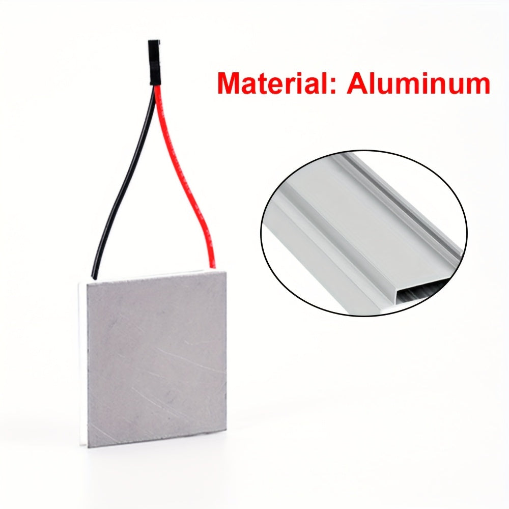 Thermoelectric Fireplace Fan Chips Aluminum Stove Oven Electricity Generator