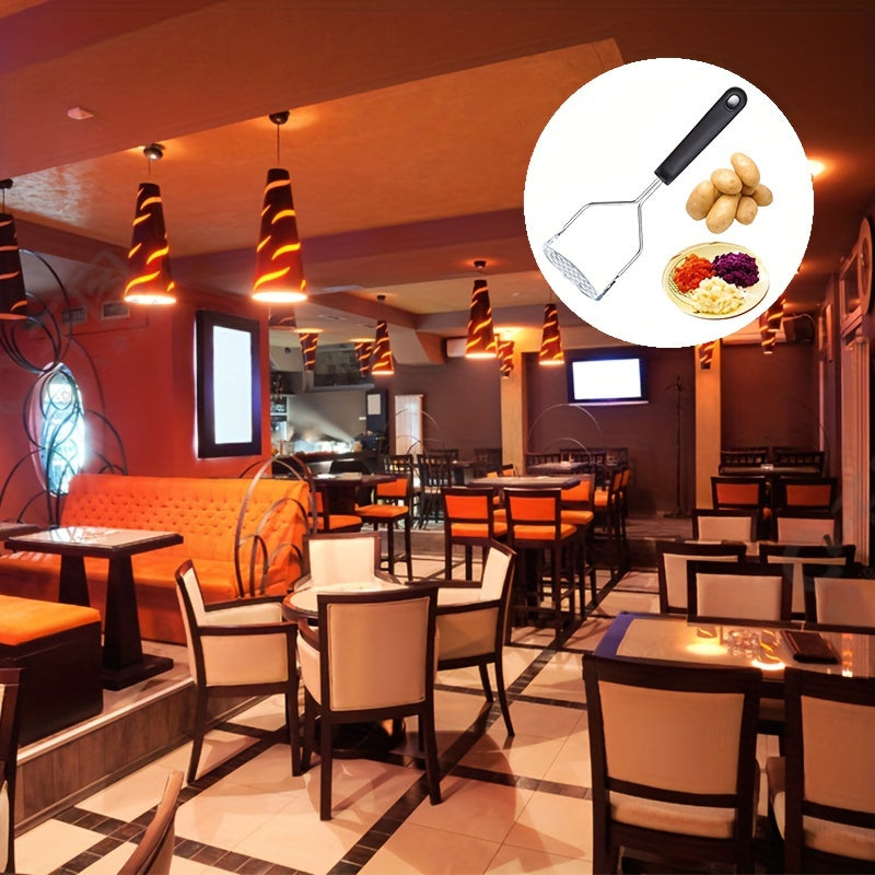 Нержавеющая сталь картофельное пюре для тяжелых условий эксплуатации кухонный инструмент для разминания овощей