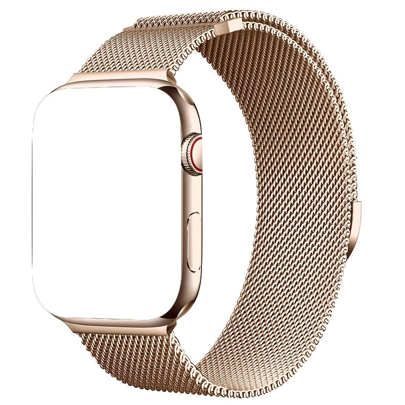 Stainless Steel Watch Band for Apple Watch Men Women Compatible with Series 1 to SE