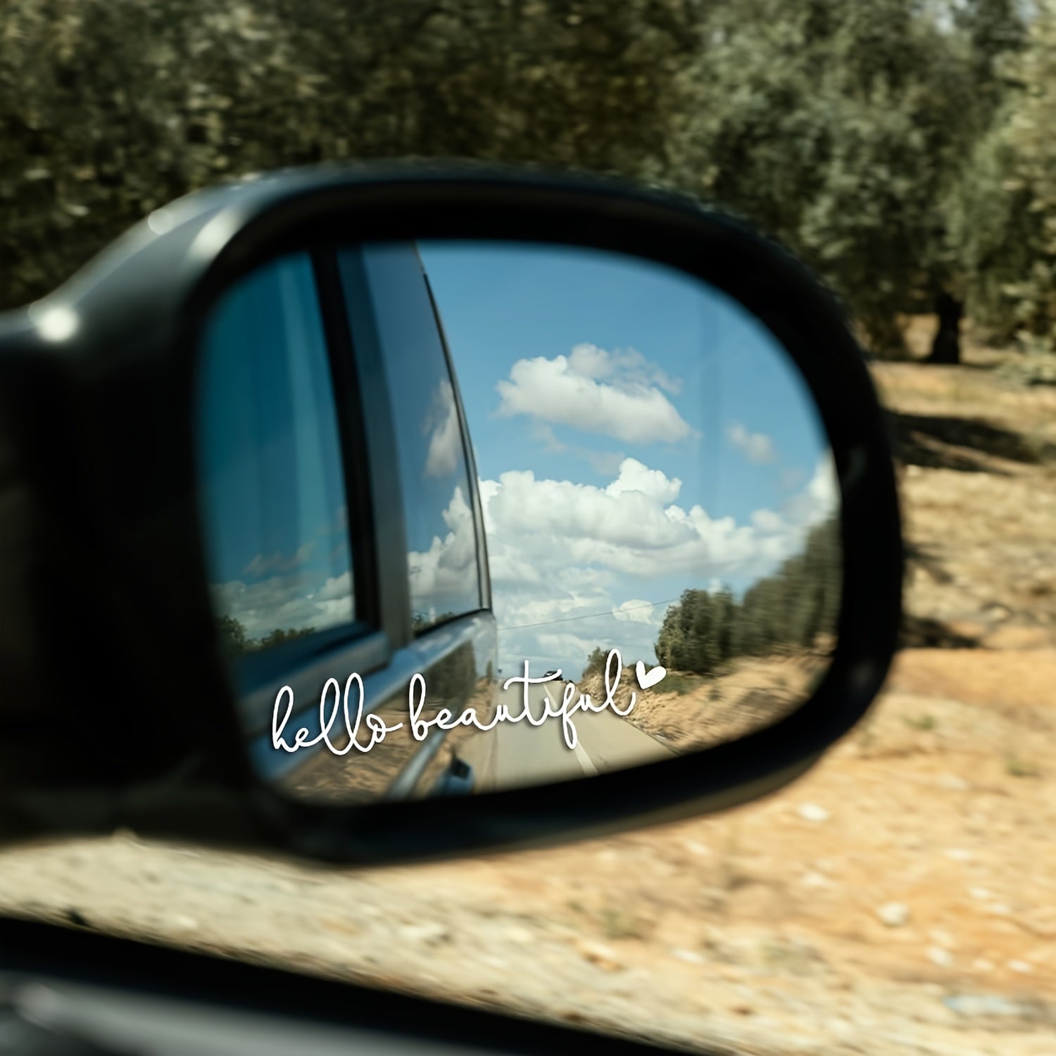 3-Pack Mirror Decal Stickers for Laptop, Cup, Home Decor Paper Labels