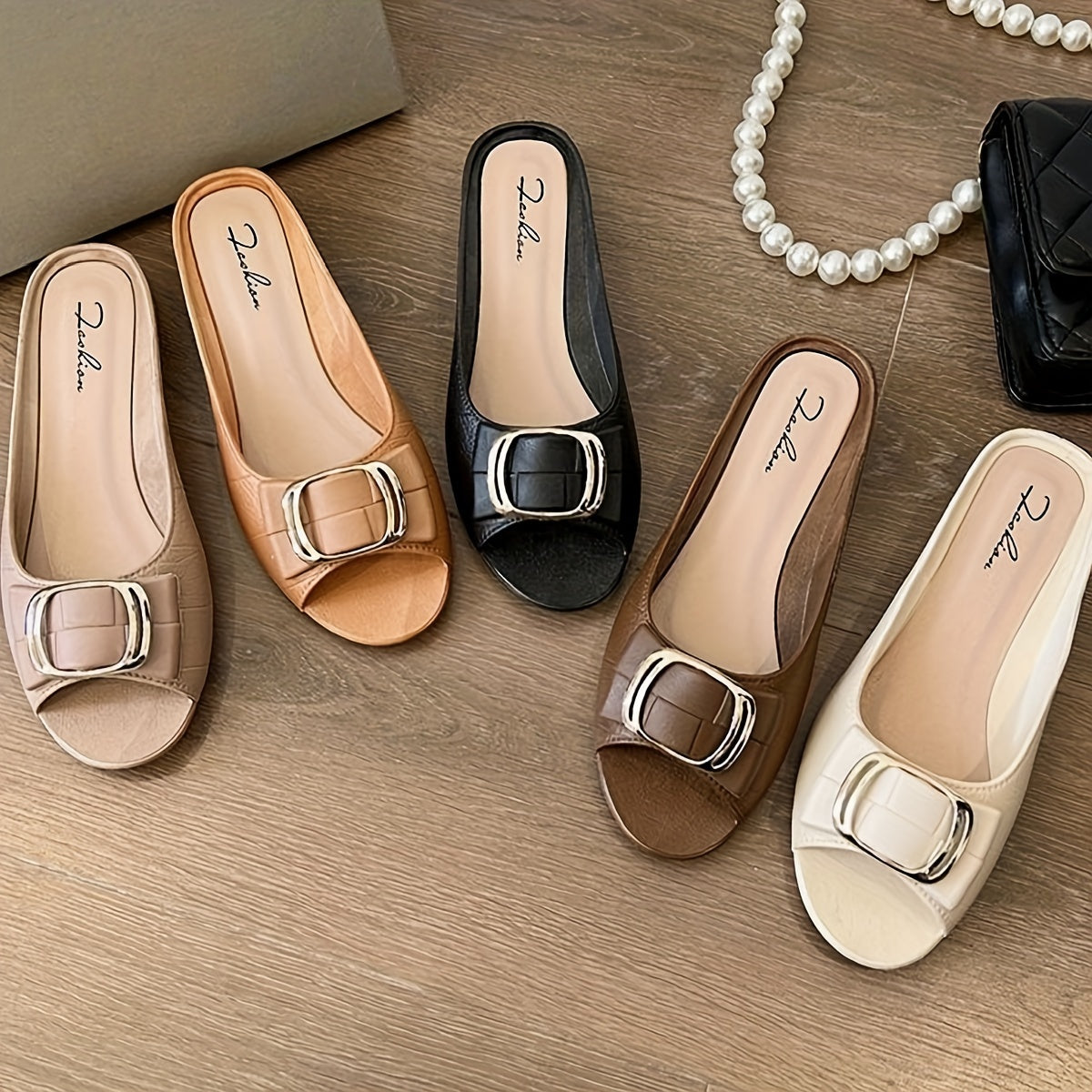 Женские платформенные сандалии на Slip On, туфли на танкетке, летние, удобные, легкие