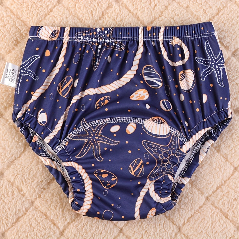 Cloth Diaper Training Underwear for Boys and Girls Leak-Proof Washable Urine Separation Pants