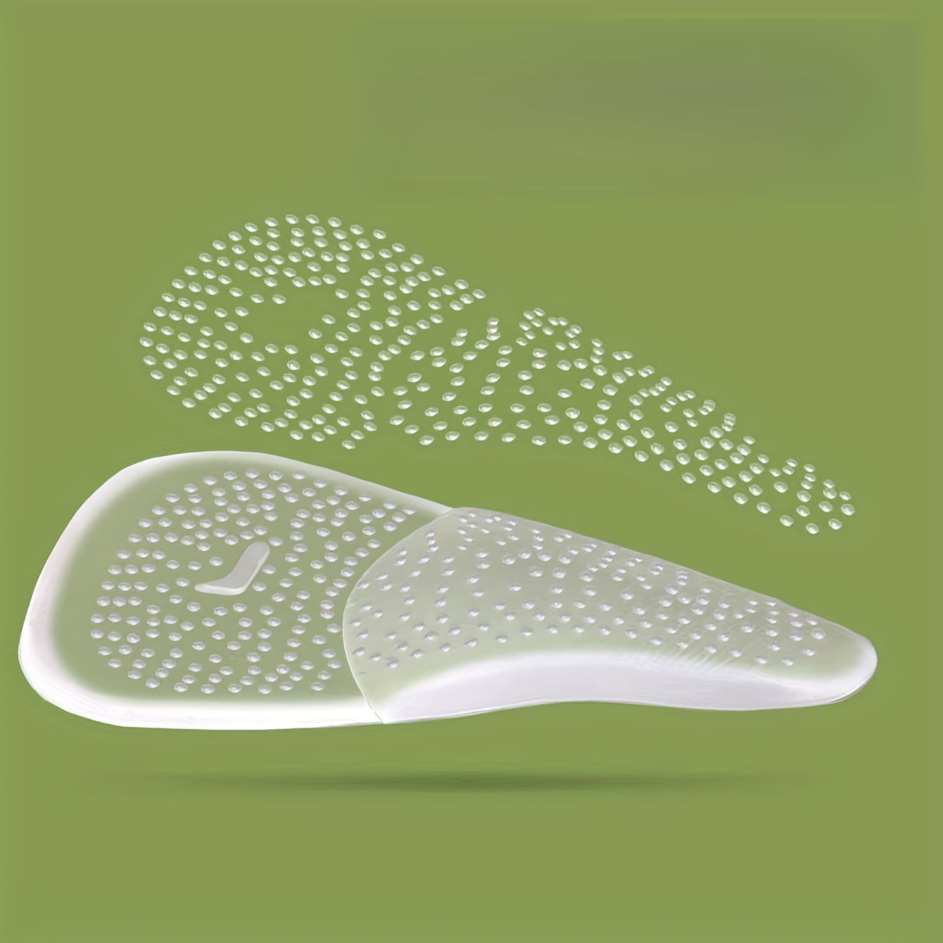 Women's Silicone Forefoot Cushion Inserts for High Heels Non-Slip Footwear Pads