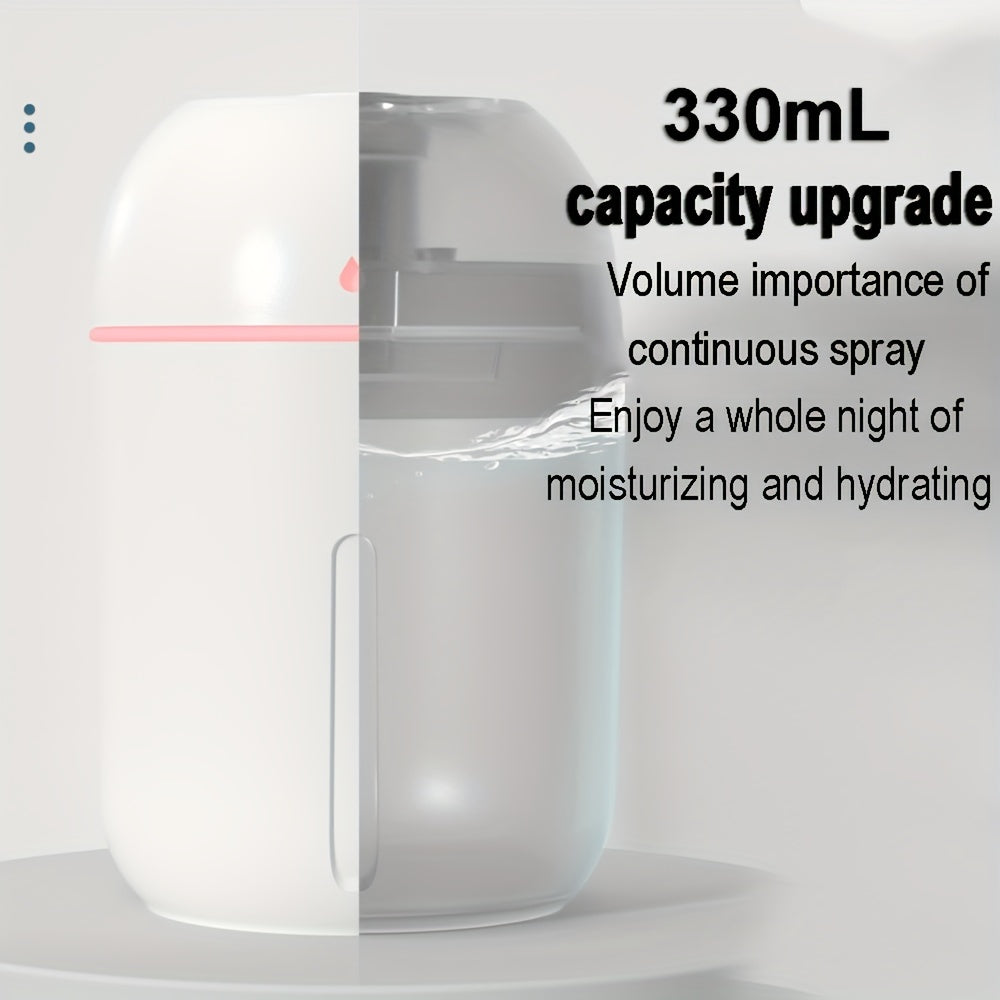 Нано-распылитель USB, портативный мини-увлажнитель, тихий, для путешествий, автомобиля, спальни, офиса