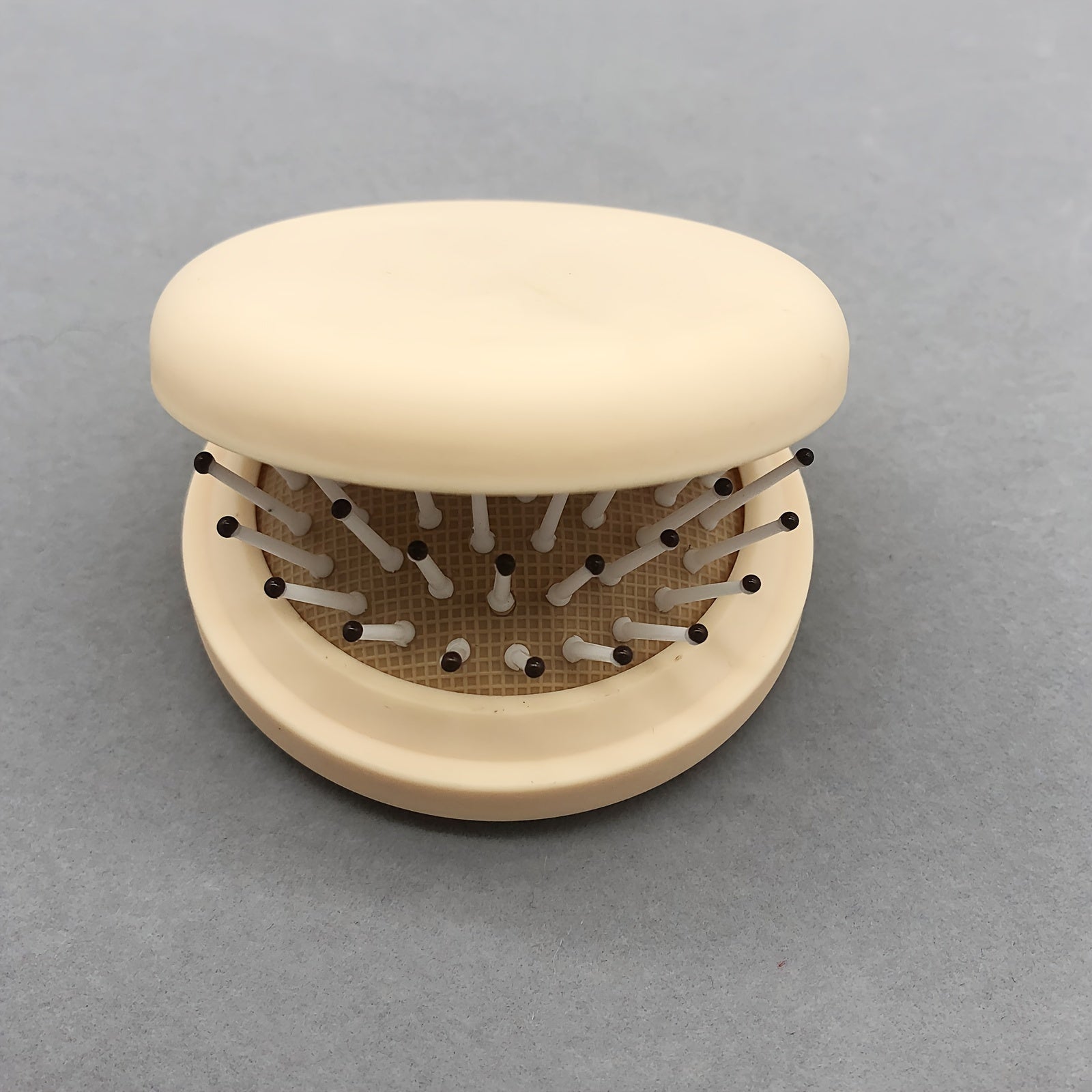 Portable Makeup Mirror with Comb Foldable Multifunctional for Outdoor Use