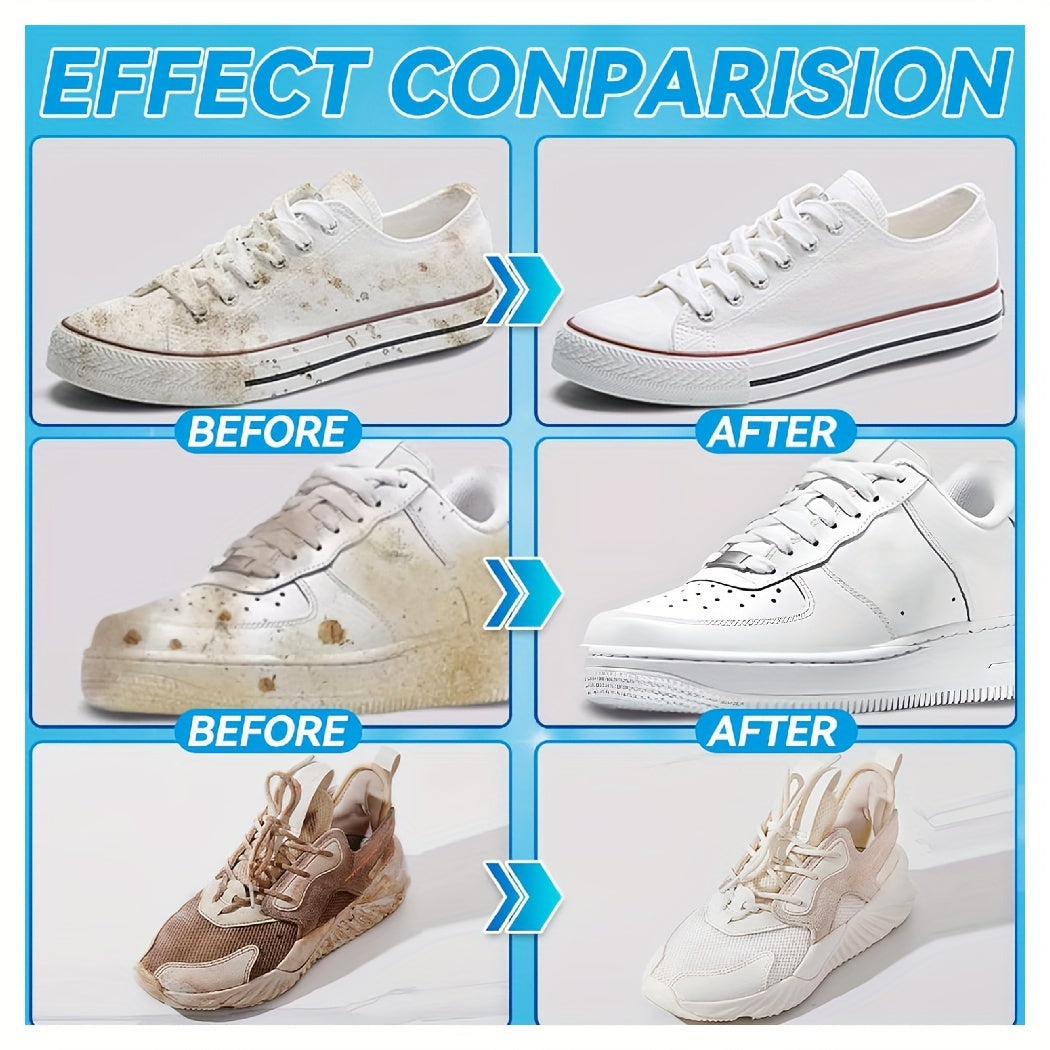 White Shoe Cleaner Foam 100ml Disposable Decontamination Wipe for Sneakers