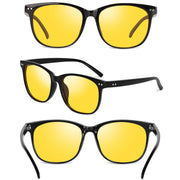 Очки для ночного вождения для мужчин и женщин с поляризацией, снижающие блики, ночное видение