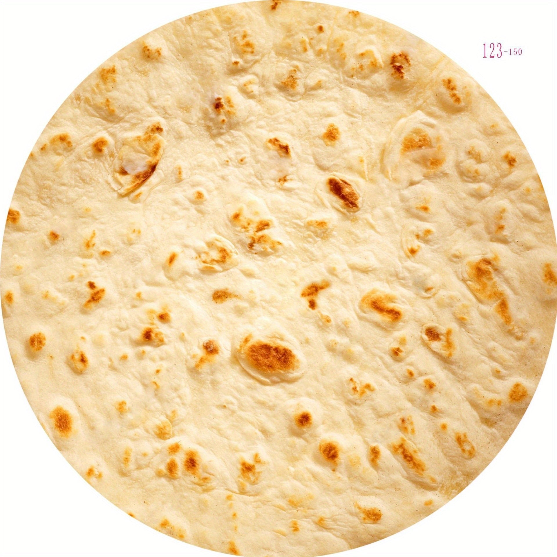 Flannel Food Print Blanket Soft Warm Multi-Functional for Couch Bed Camping Travel