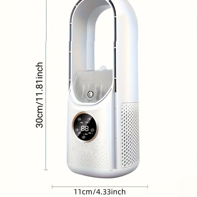 Portativ Stol Ventilyatori Zamonaviy Filtratsiya Tizimi Bilan - USB Quvvatlangan, 6 Tezlikni Boshqarish, Tugma Bilan Boshqariladigan Ichki va Tashqi Foydalanish - Silliq, Pervazsiz Dizayn Yangilangan Havo Ta'minlaydi