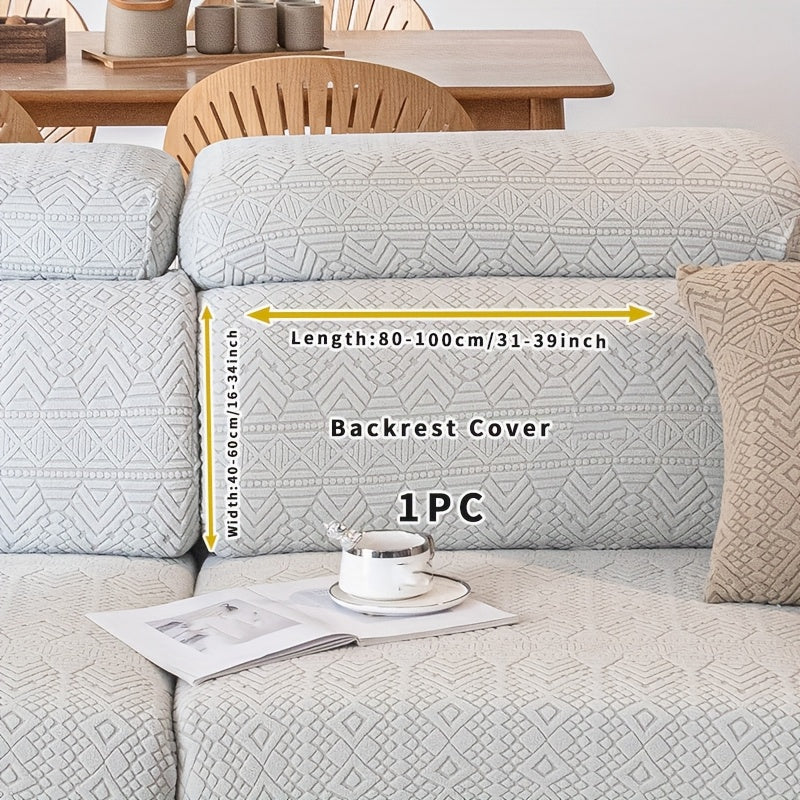 Boho Elastic Sofa Cover Pet-Friendly Machine Washable Fits Various Sizes