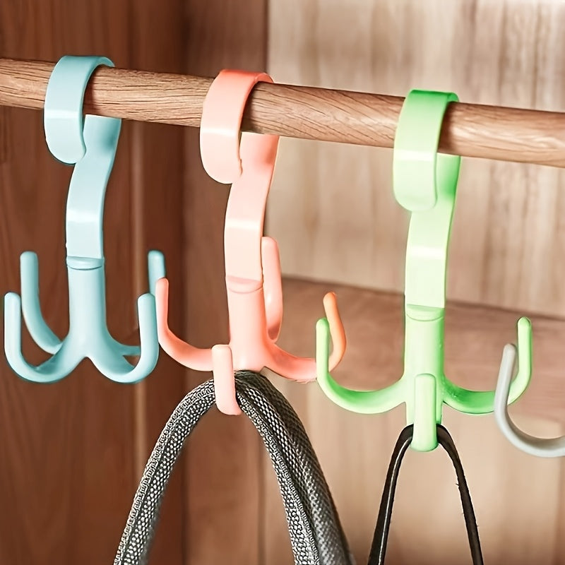 Bohemian Wall Hooks for Coats Scarves Bags and Shoes Space-Saving Easy to Install