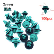 Universal Car Door Panel Clips PE Material Fastener Rivets 100PCS