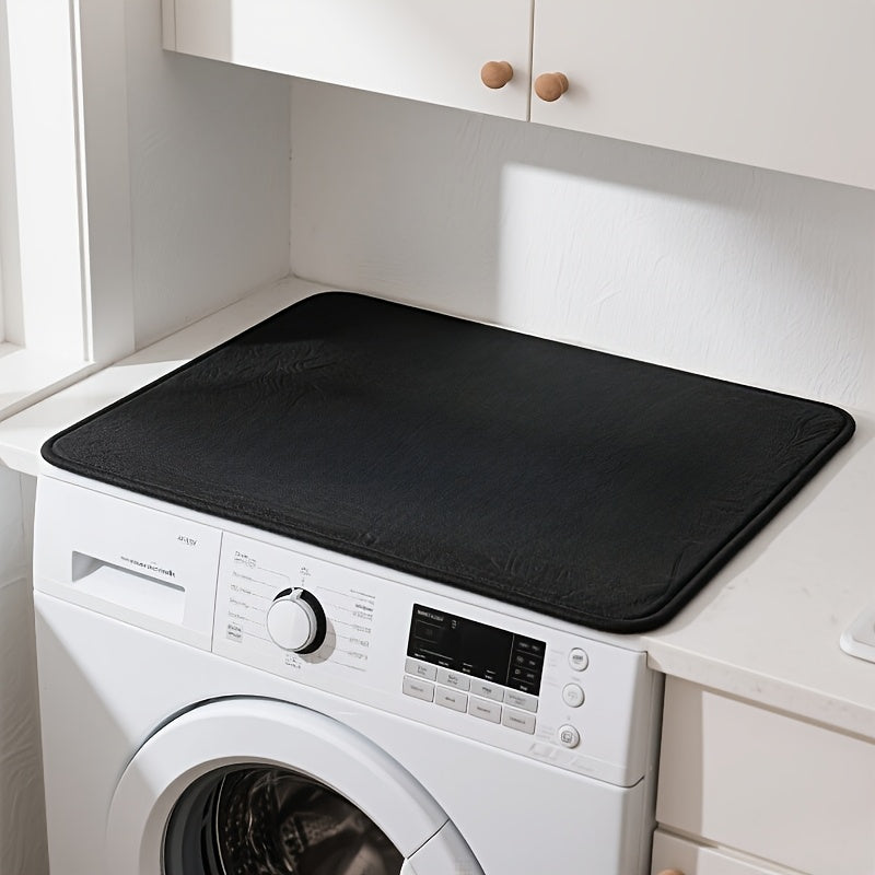 Non-Slip Washer Dryer Mat with Absorbent Silicone Top 50.8cm x 60.96cm