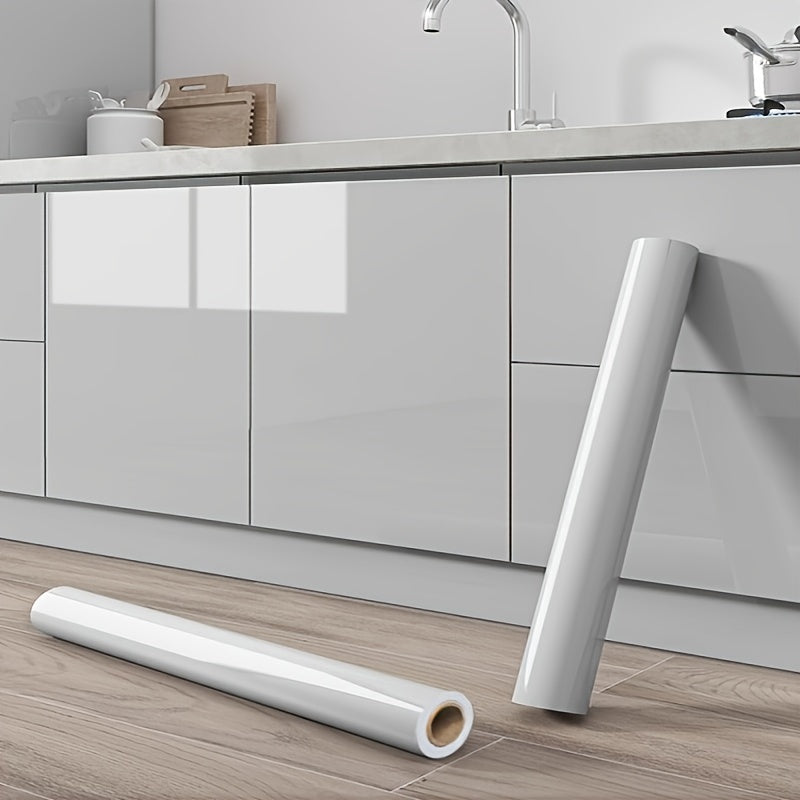 Белая виниловая самоклеящаяся контактная бумага под мрамор для кухонных шкафов и поверхностей