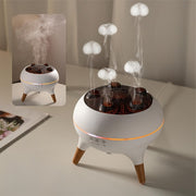 Uy ofisi uchun haqiqiy olov effektli, ko'p rangli dumanli aromaterapiya diffuzori