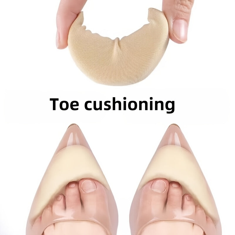 Women's Silicone Toe Plugs and Forefoot Pads Non-Slip Cushioning