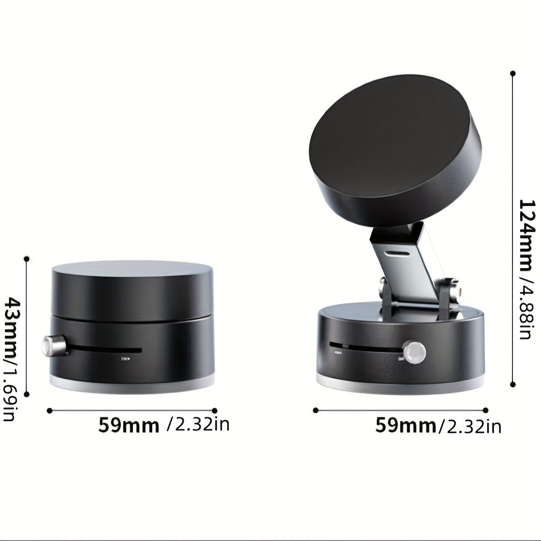 Car Mobile Phone Holder Universal Magnetic Suction Cup Durable for Navigation