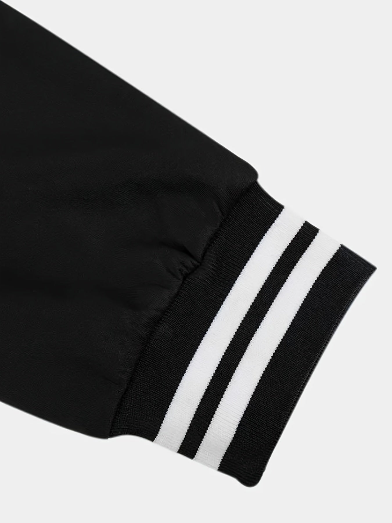 Ropa casual de manga larga de poliéster de color sólido con bolsillo para primavera y otoño