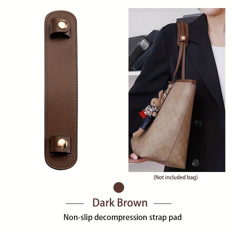 Non-Slip Tote Bag Comfort Pads 23cm in Brown White Blue Black