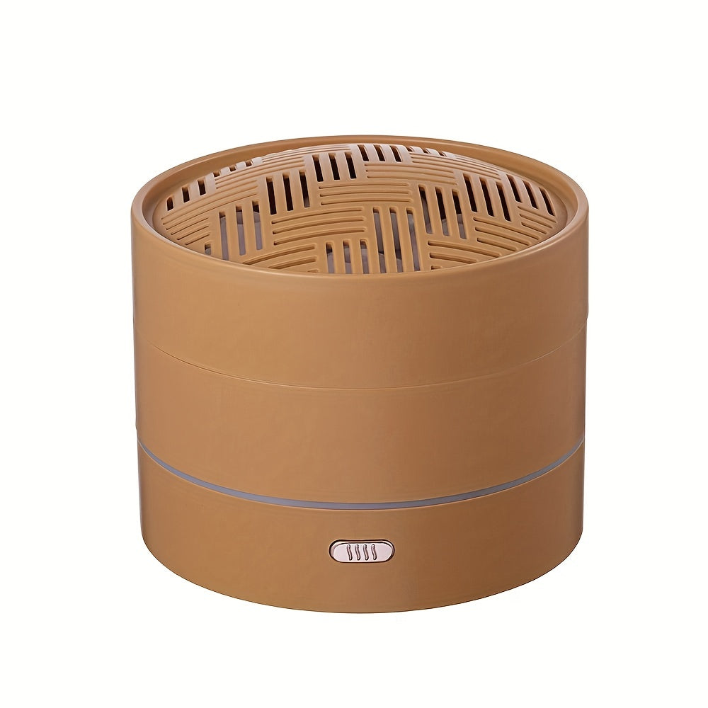 200ml Ultrasonik Aromaterapiya Diffuzori, kechqurun chiroqi va asosiy yog' purkagich bilan