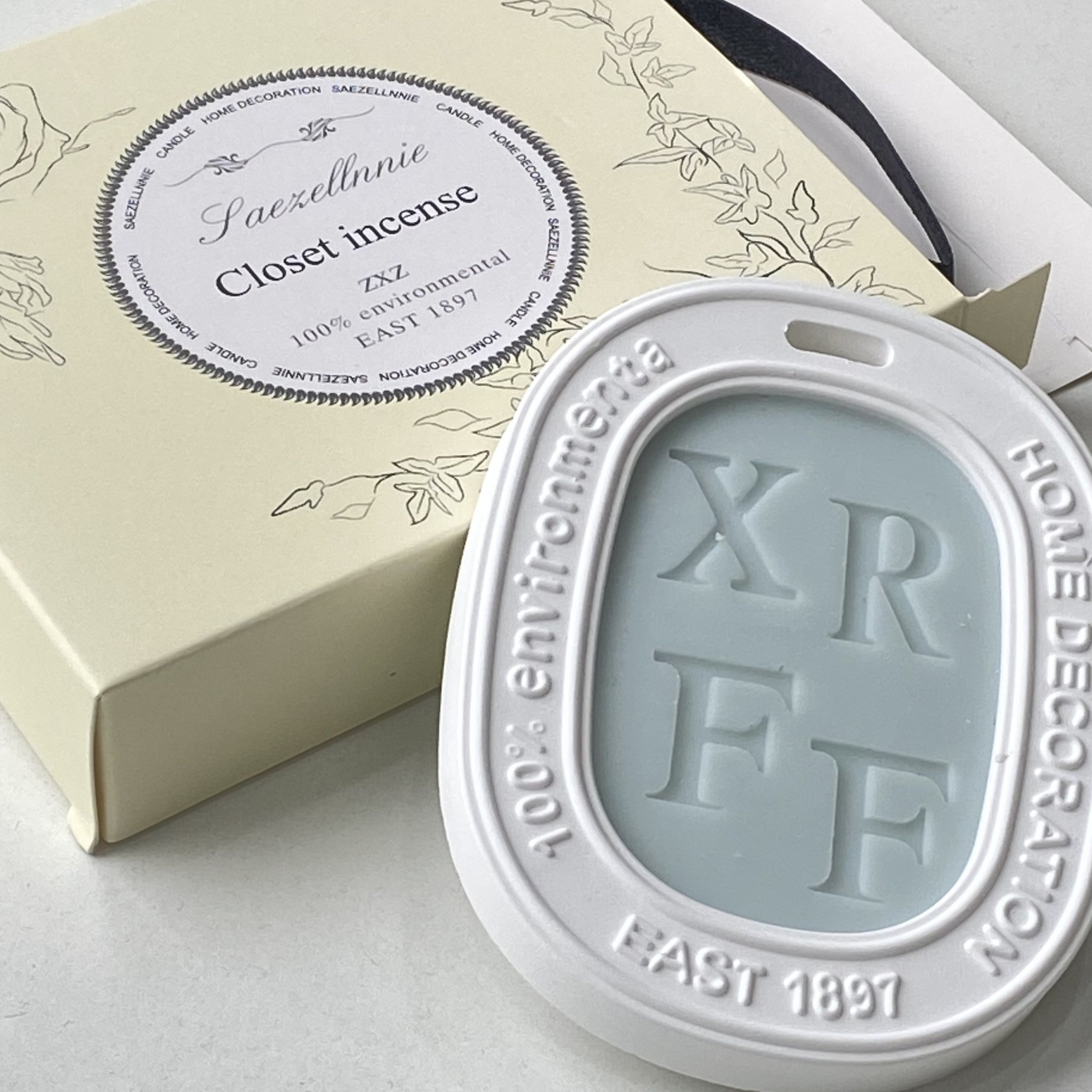 Ayol aromaterapiya avtomobil uchun yangi hidi, gipsli mum planshet, shkaf uchun dezodorant