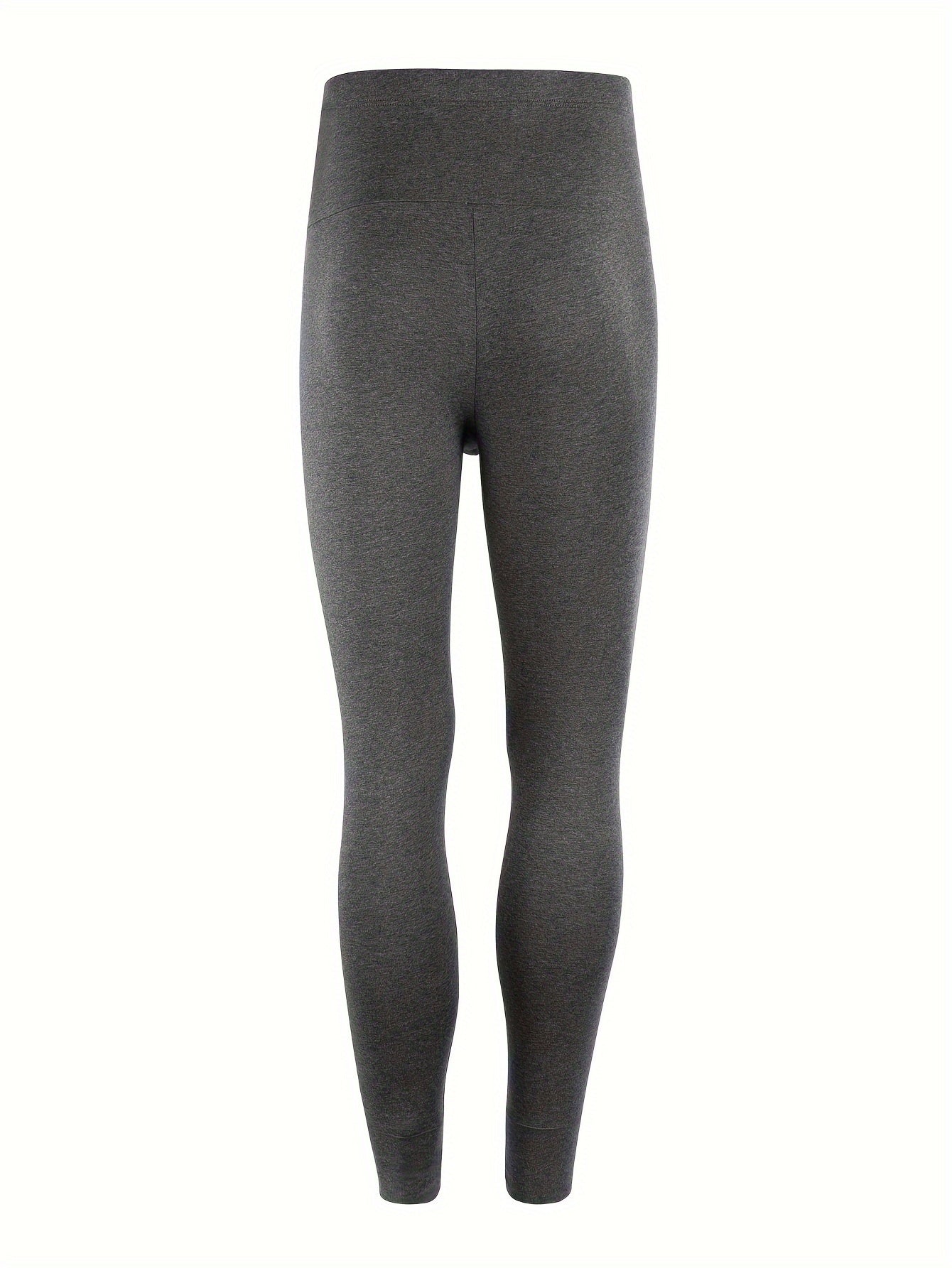 Yuqori belli erkaklar uchun paxta legginslari, tor kesim, qorin nazorati va kuz/bahorda iliqlik uchun cho'ziluvchan. Ikki qatlamli, uzun va ingichka.