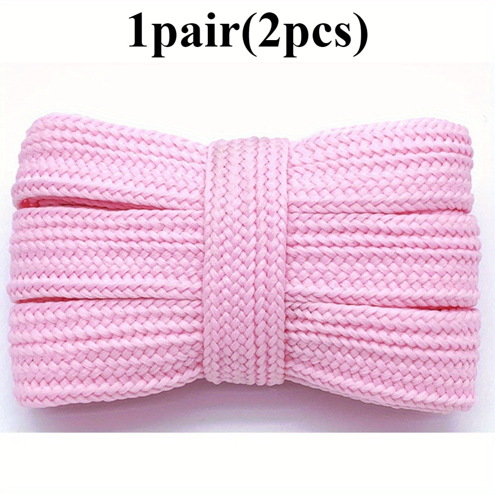 2 Pairs Polyester Spandex Shoelaces for Low and High Top Shoes