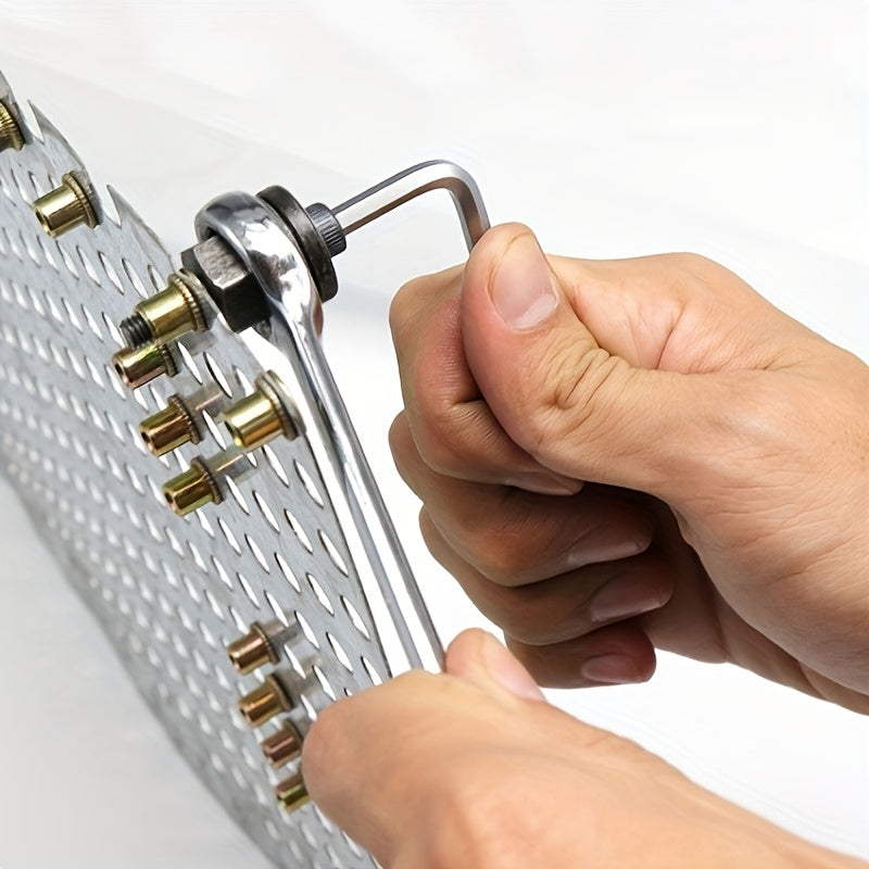 Ручной набор инструментов для заклепочных гайок для тонкой листовой металлоконструкции, электрическая заклепочная пушка DIY