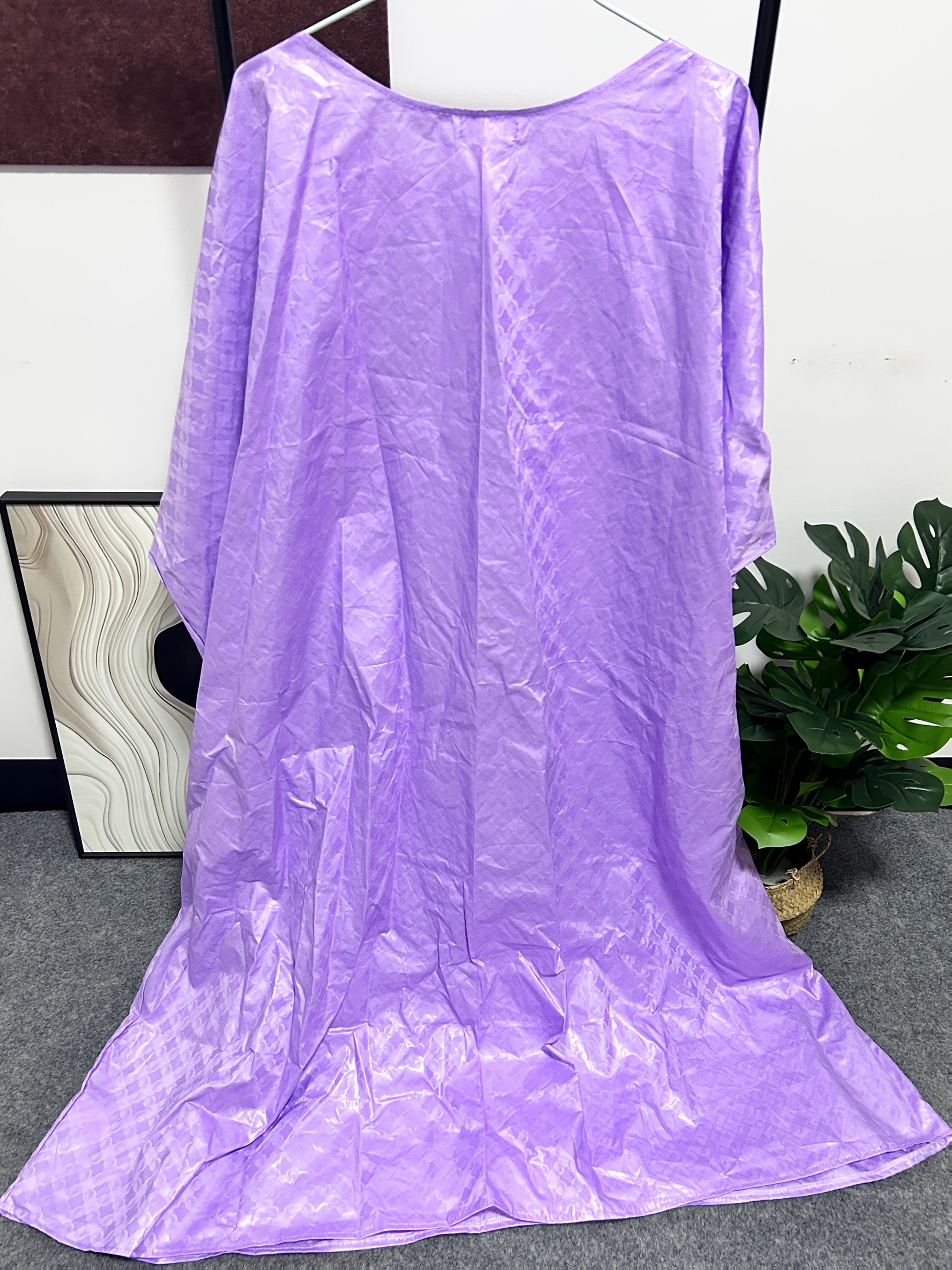 Women's Long Skirt Ankara Riche Dress With Scarf For Wedding Party