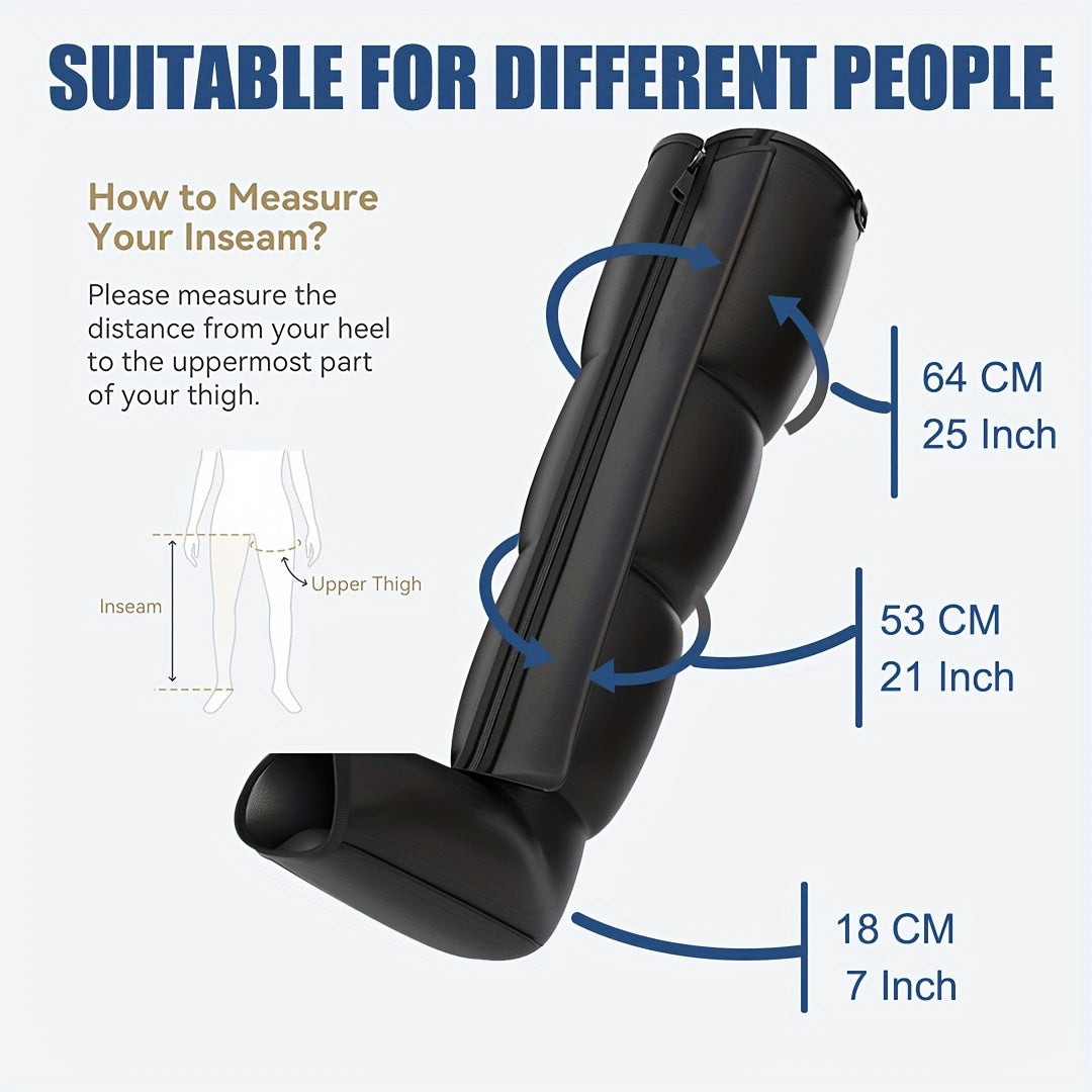 Airwave Compression Leg Device for Recovery and Relaxation European Plug No Battery Needed