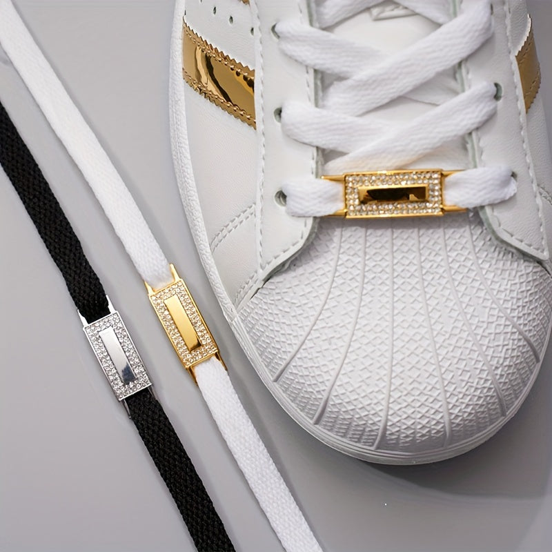 Women's Lace Buckles Inlaid With Zirconia Luxury Alloy Shoe Accessories