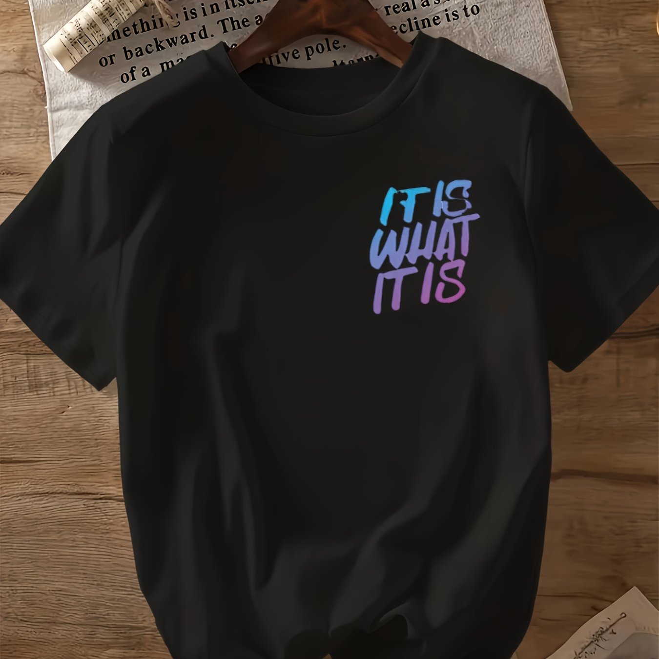 Camiseta gráfica de talla grande para mujer, de corte holgado, casual, de manga corta, para verano