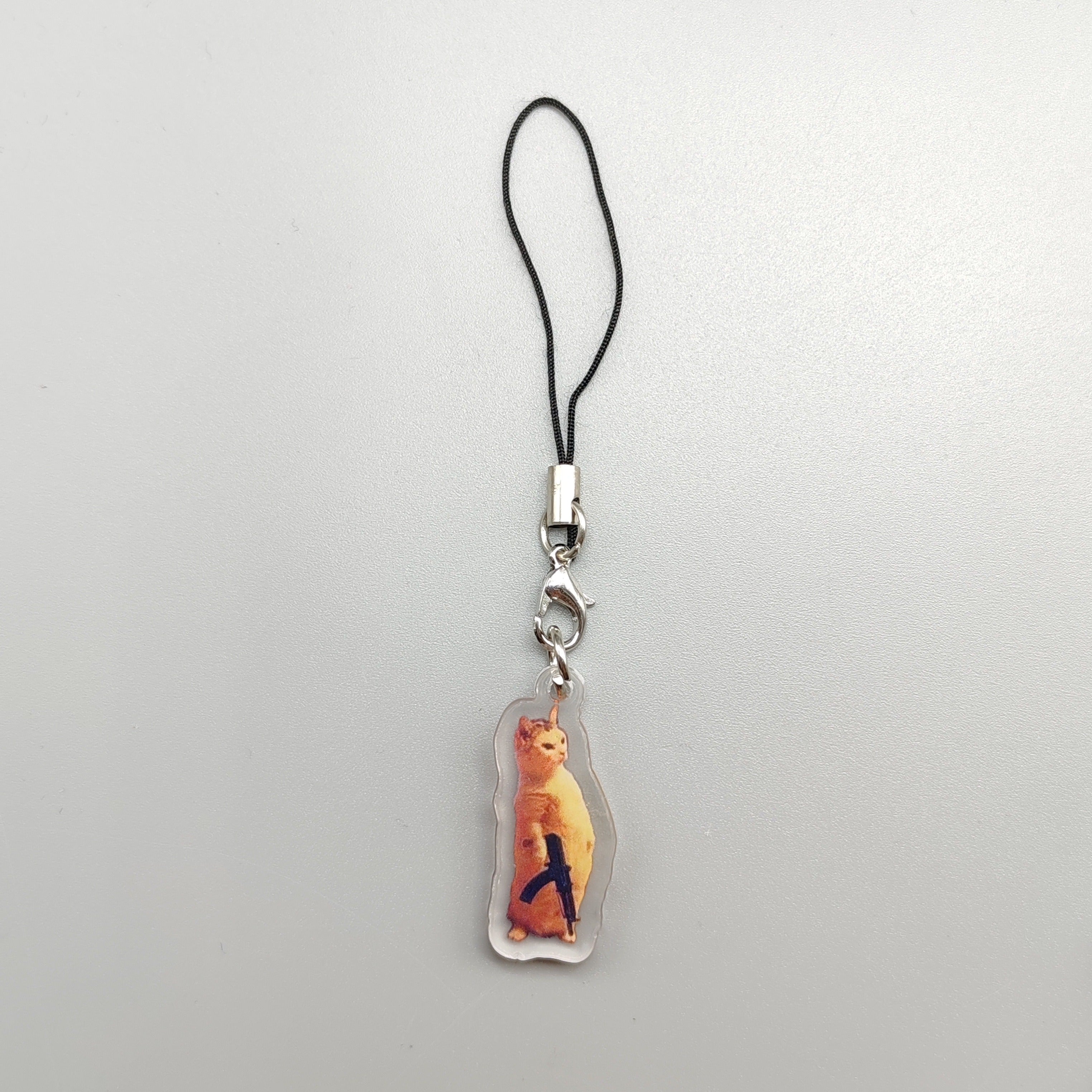 2D плоская кошка, собака, брелок, подвеска для мобильного телефона, автомобильный кулон, милый подарок