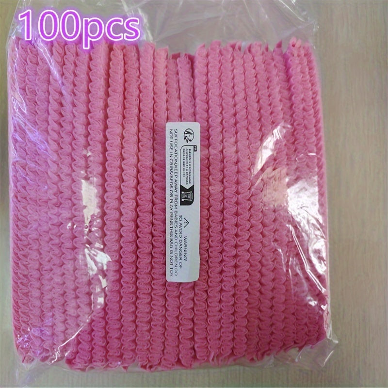 Bir martalik to'qima mato bilan qoplangan shishali shlyapa, 20-100 ta, oziq-ovqat xizmatlari va SPA uchun