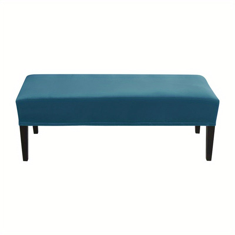 Washable Removable Stretch Bench Cover for Spills and Stains Protection