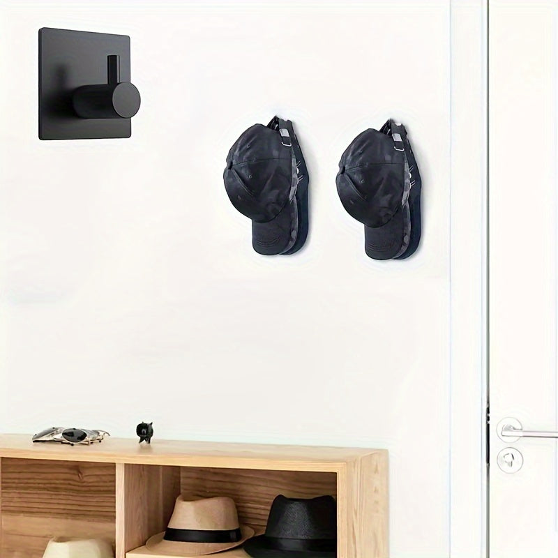 Gancho de pared adhesivo de acero inoxidable para toallas y batas