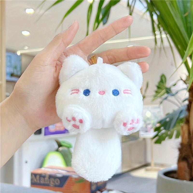 Durable Plush Cartoon Cat Dog and Cat Chew Toy for All Sizes