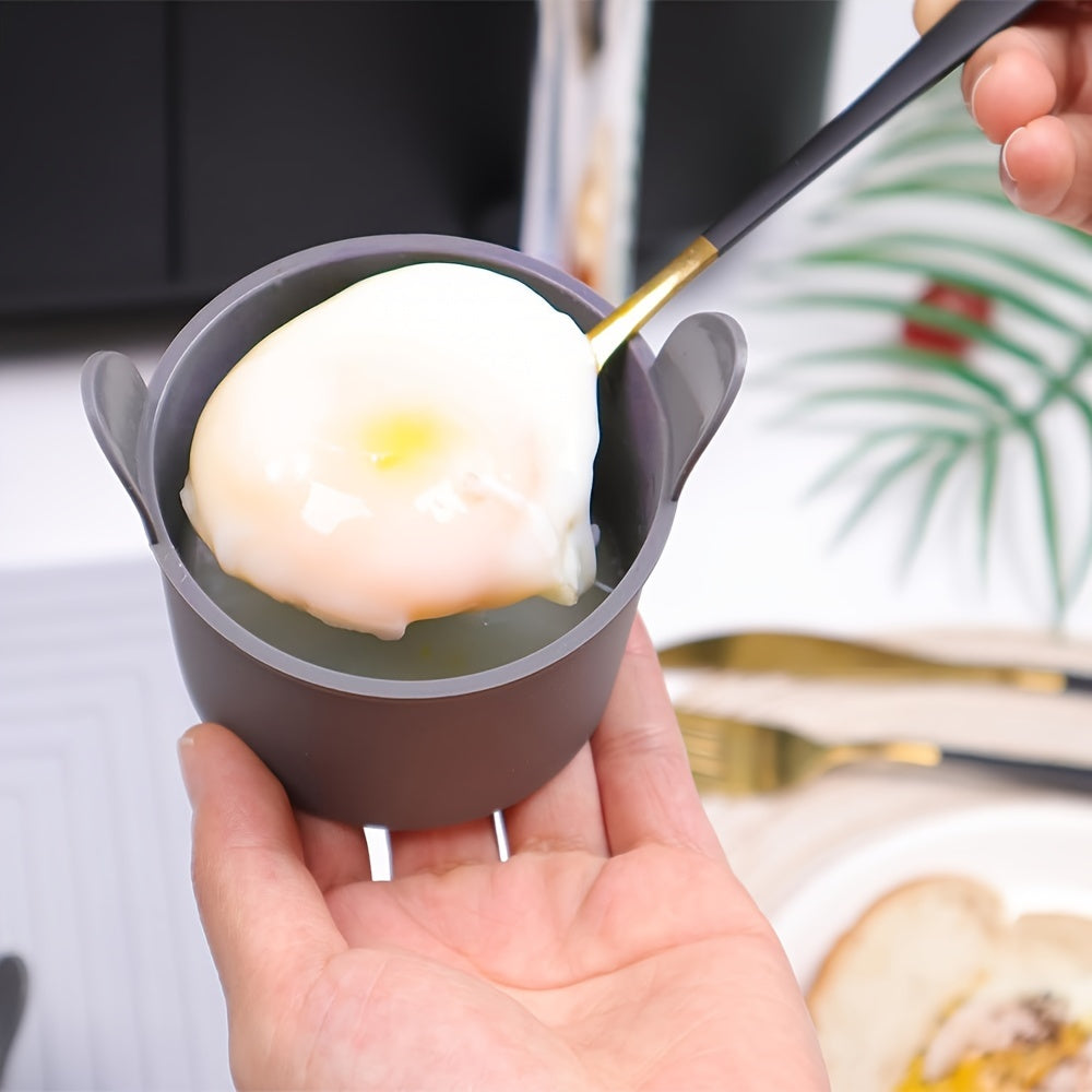 Non-Stick Silicone Egg Poaching Cups for Air Fryer, Easy Release, Heat-Resistant