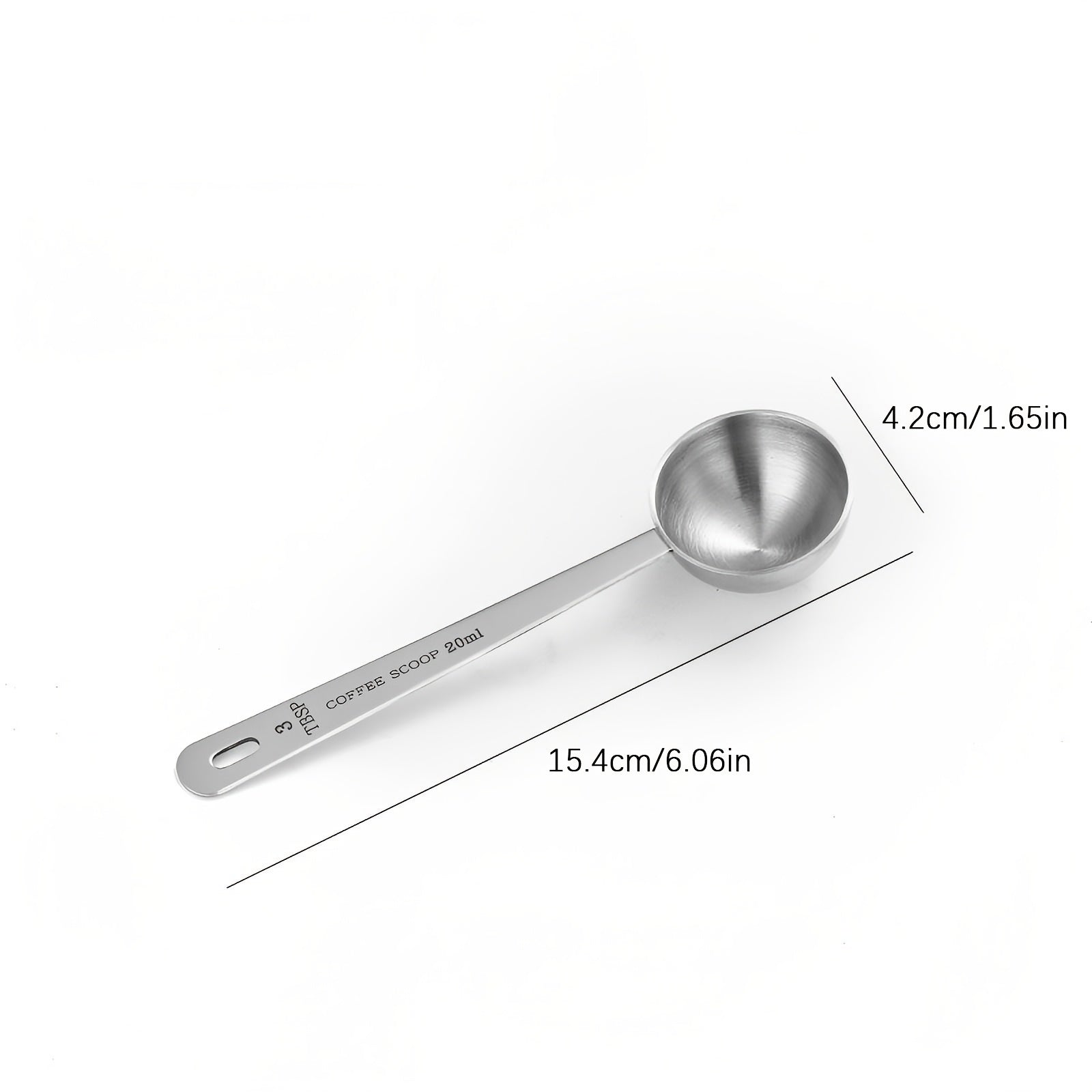 Stainless Steel Coffee Scoops Set with Multiple Measurements for Ground Coffee Tea and Powders