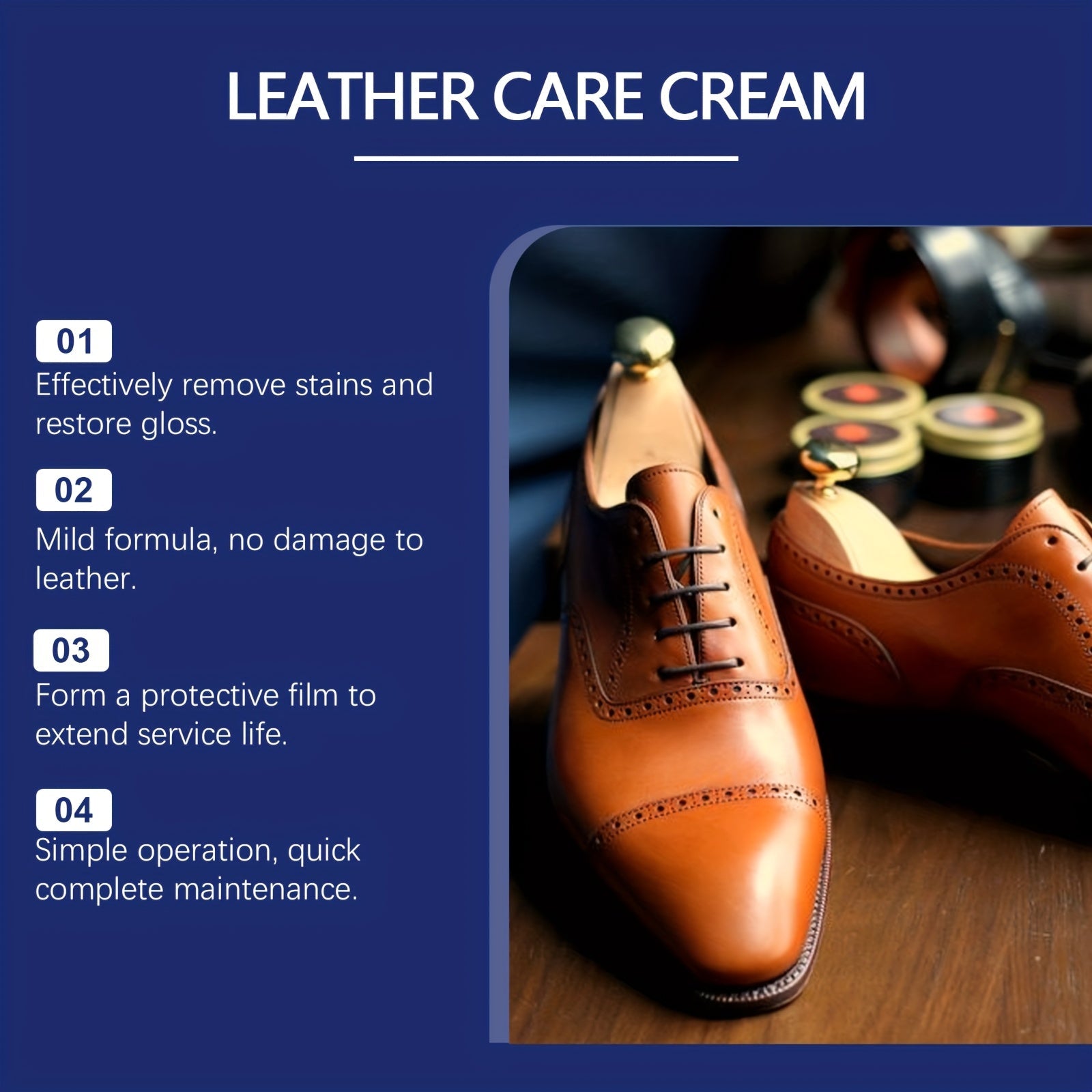 JAYSUNG Terini parvarish qilish kremi - 200g/7oz - Mebel, sumkalar va asal mumi, kokos yog'i va tabiiy ingredientlar bilan tayyorlangan artefaktlar uchun parvarish va tozalash balzami, teri yuzalarini tiklash va suv o'tkazmaydigan qilish uchun.