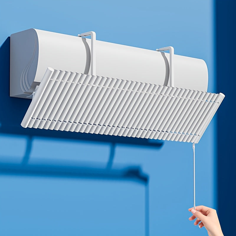 Portativ Loujson Havo Konditsioneri Deflektori Filtr bilan, Quvvatni O'zgartirish uchun Louver Havo Yo'naltiruvchi Plitka, Uyda Salqinlikni Yaxshilash uchun Elektrisiz Ishlash.