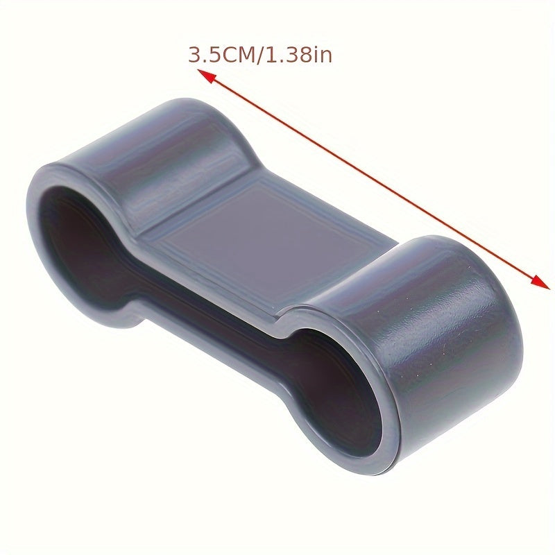 Grey Wooden Track Connectors for Accessories No Power Needed Set of 5