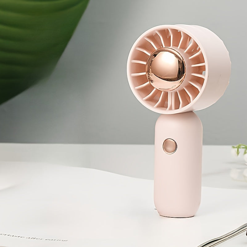 Portable Mini Fan with USB Rechargeable Battery for Indoor Outdoor Use