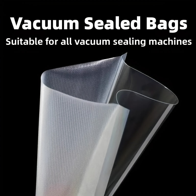 100pcs Food Grade Vacuum Sealer Bags Heavy Duty Durable Thick for Food Preservation